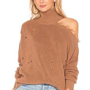 NWT Lovers & friends cold shoulder sweater